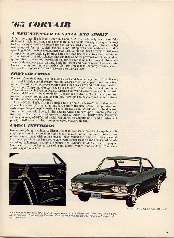 1965 Chevrolet Brochure Page 18